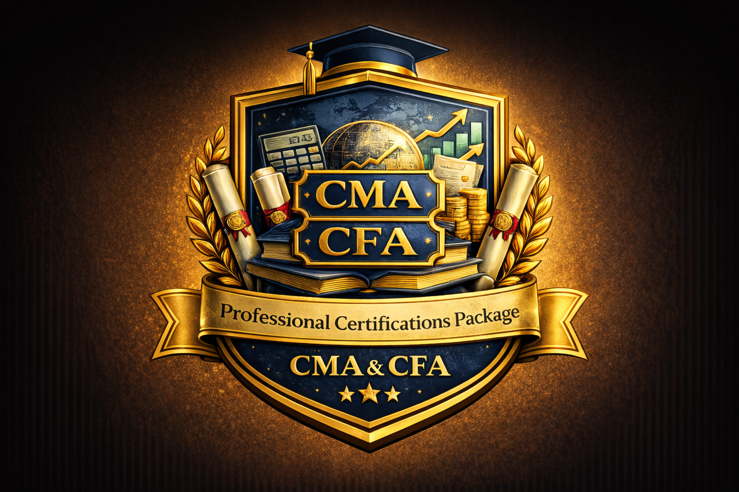 باقة الشهادات المهنية الاحترافية (CMA & CFA)
